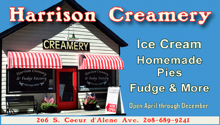 Harrison Creamery & Fudge Factory, Harrison ID